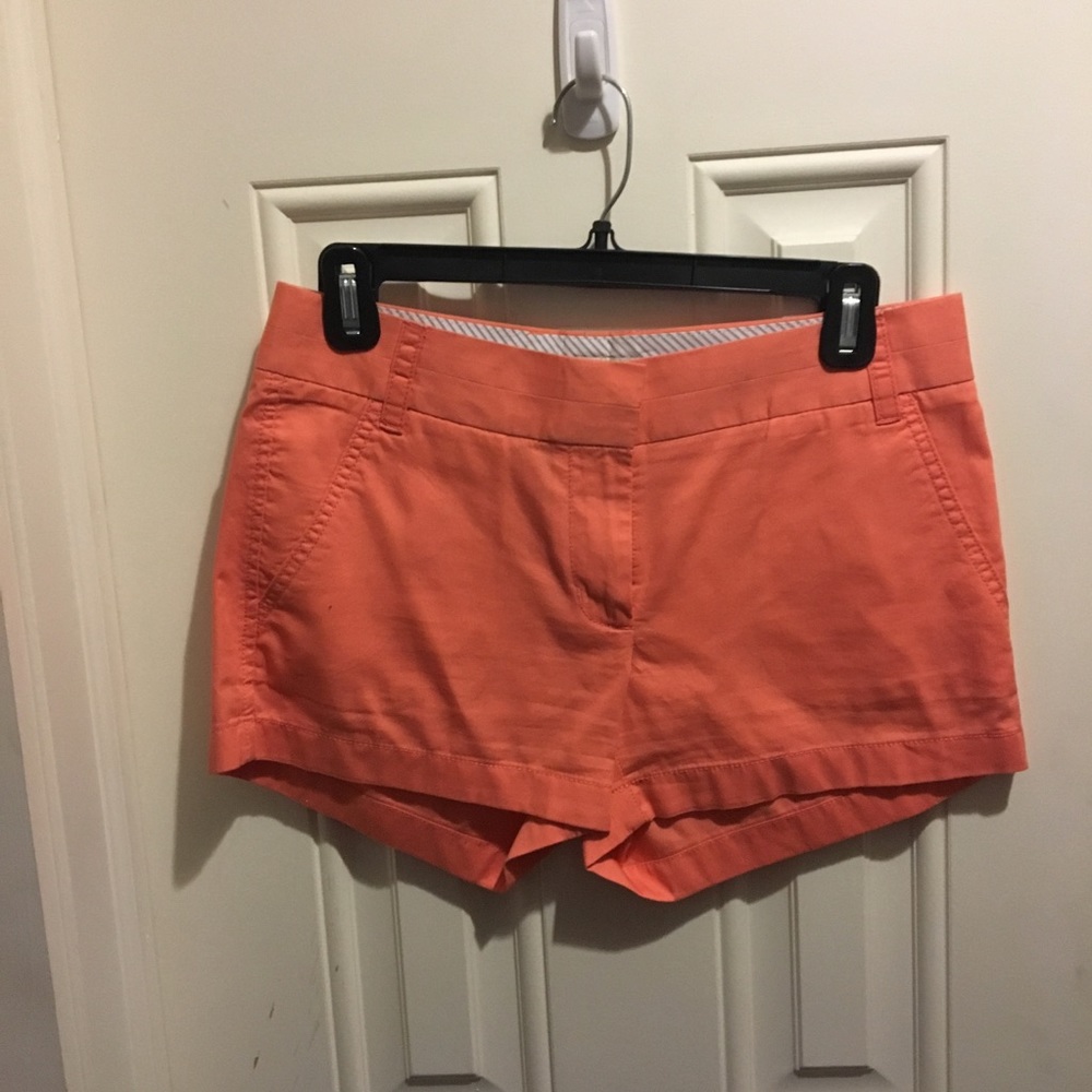 J. Crew Salmon Chino shorts